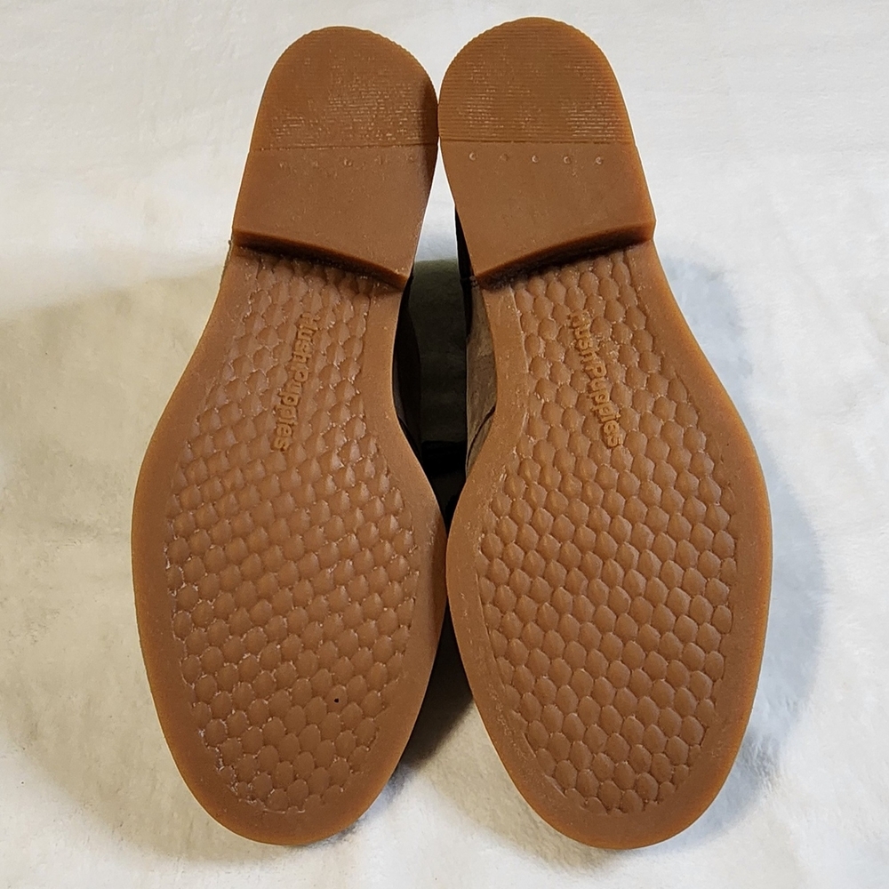Hush Puppies Moyen Suede Lace Up Casual Chukka Boots Shoes, EUC, Womens size 11 - Picture 6 of 6